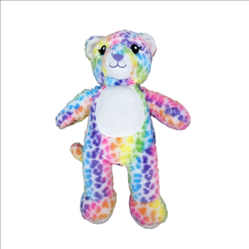 Build A Bear Rainbow Cheetah BAB